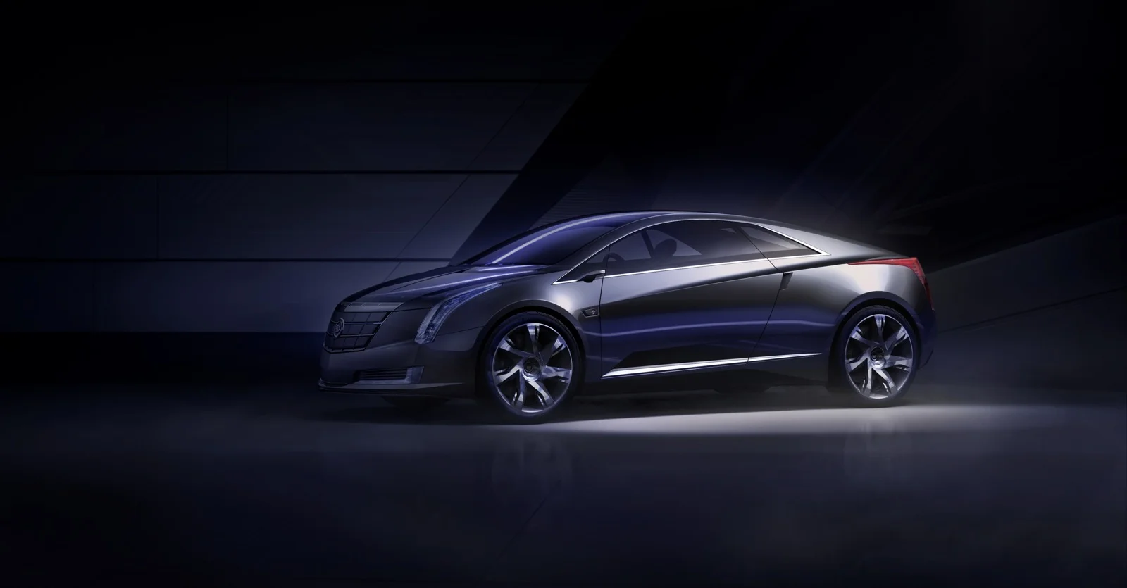 2009 Cadillac Converj Concept Computer Generated Image