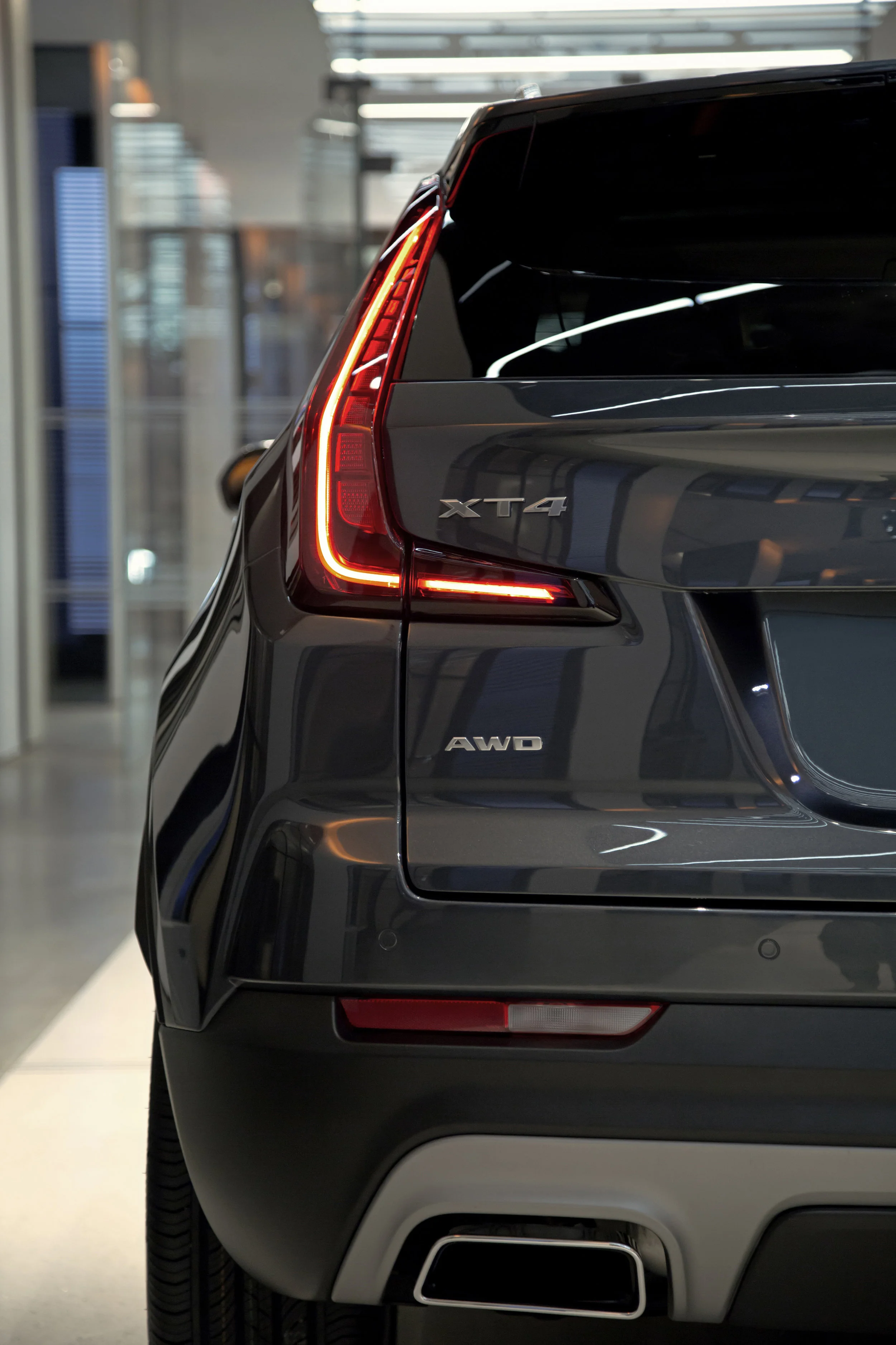The 2019 XT4 was developed on an exclusive compact SUV architect