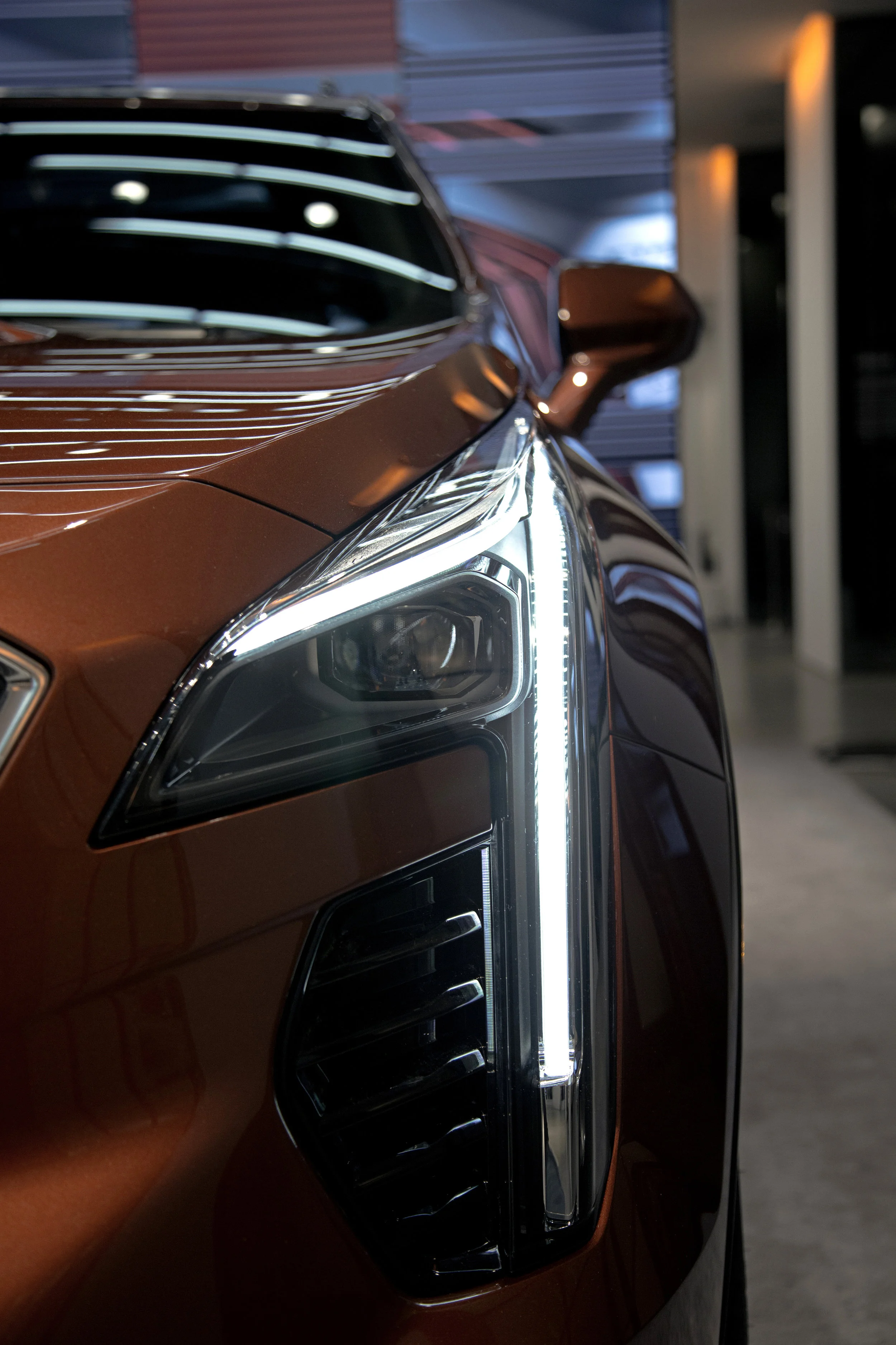 The 2019 XT4 was developed on an exclusive compact SUV architect
