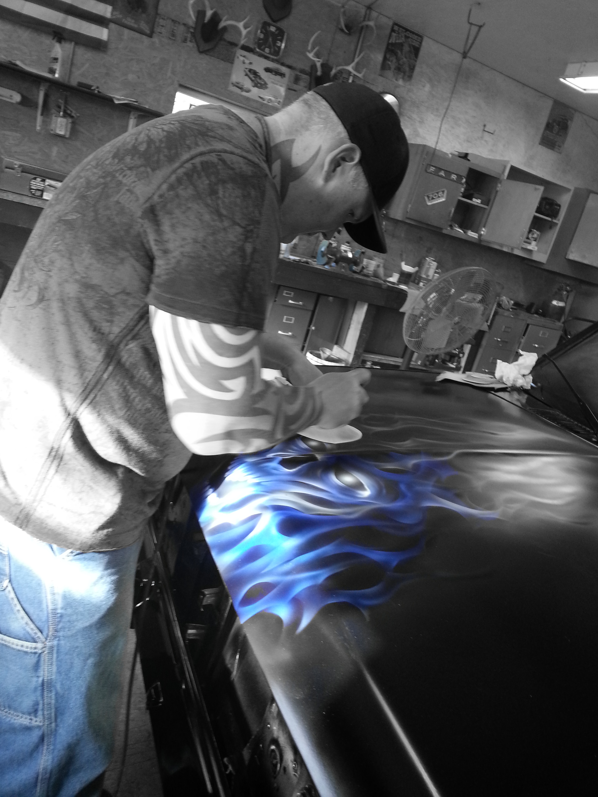 Airbrushing and Auto Body — Gradient Ink Company