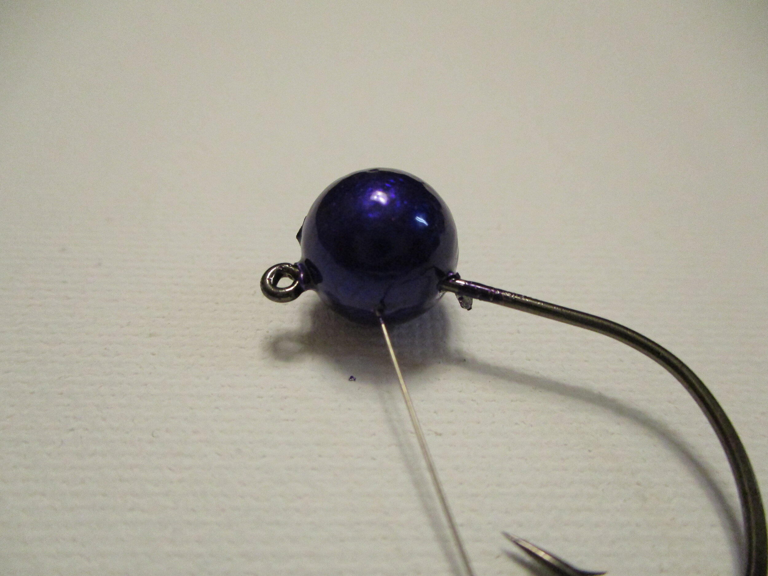 Purple Wacky Jig Heads  $3.00 5 pkg. 