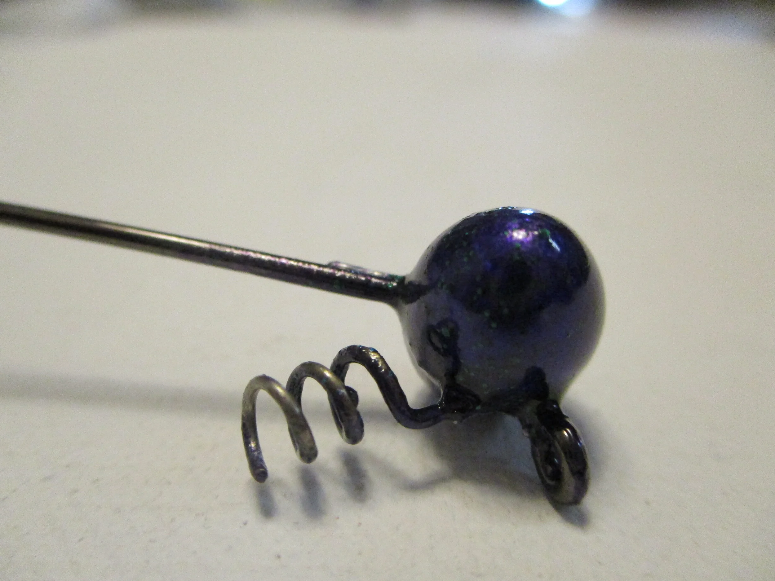 Junebug Football Shaky Head $3.00 5pk ($3.25 for 1/2 and 5/8 oz) 