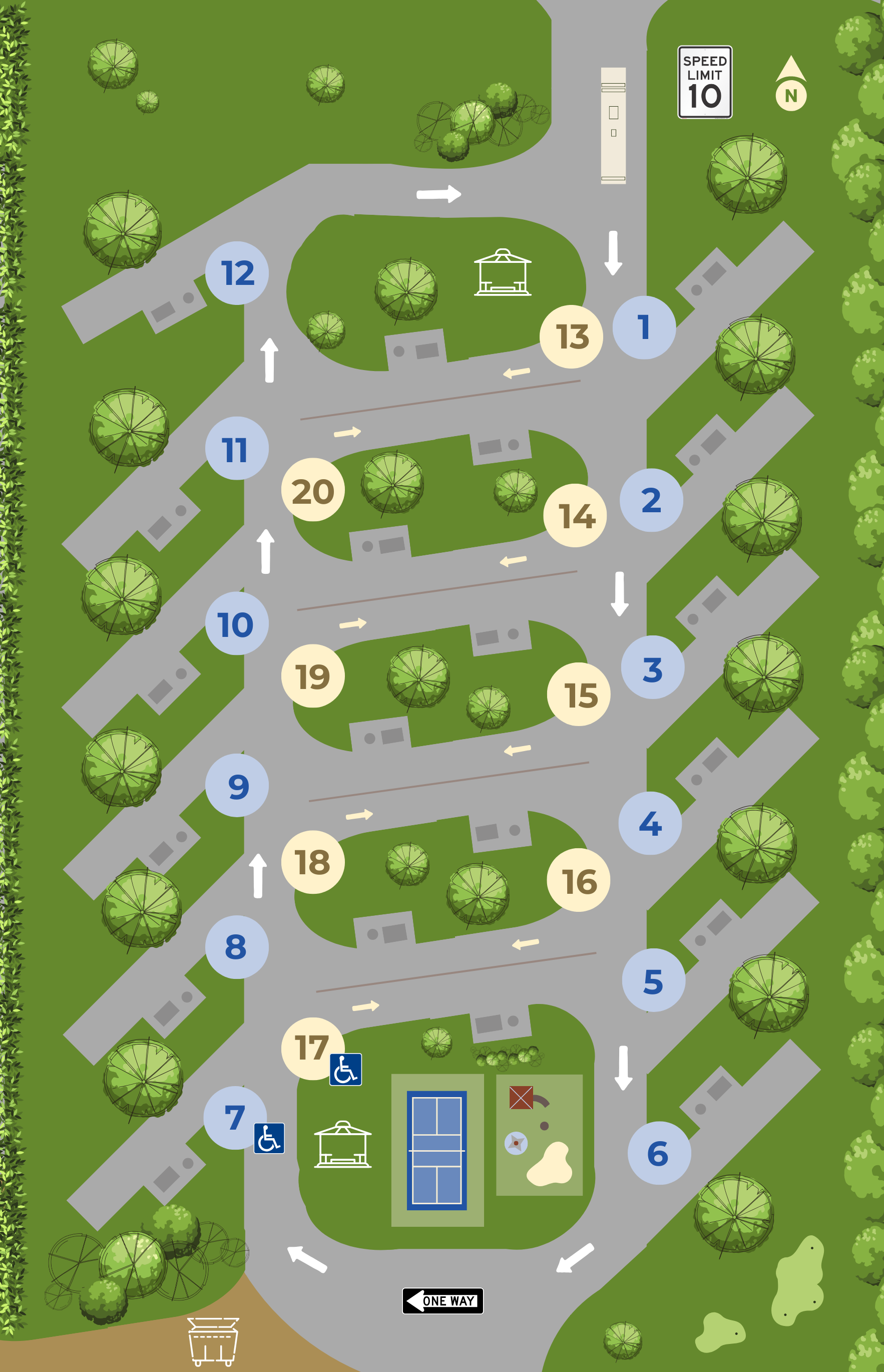Jingle Pot Rv Map Brewster, WA RV Park | Lone Point Cellars | Upscale RV Park Camping