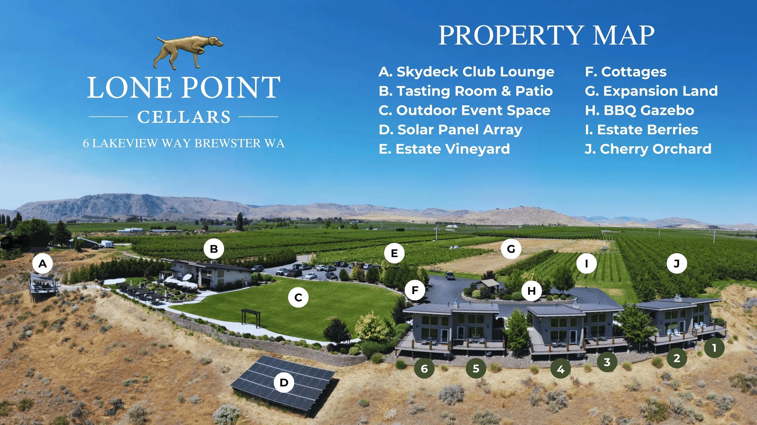 Cabin Getaways In Washington State | Lone Point Cellars