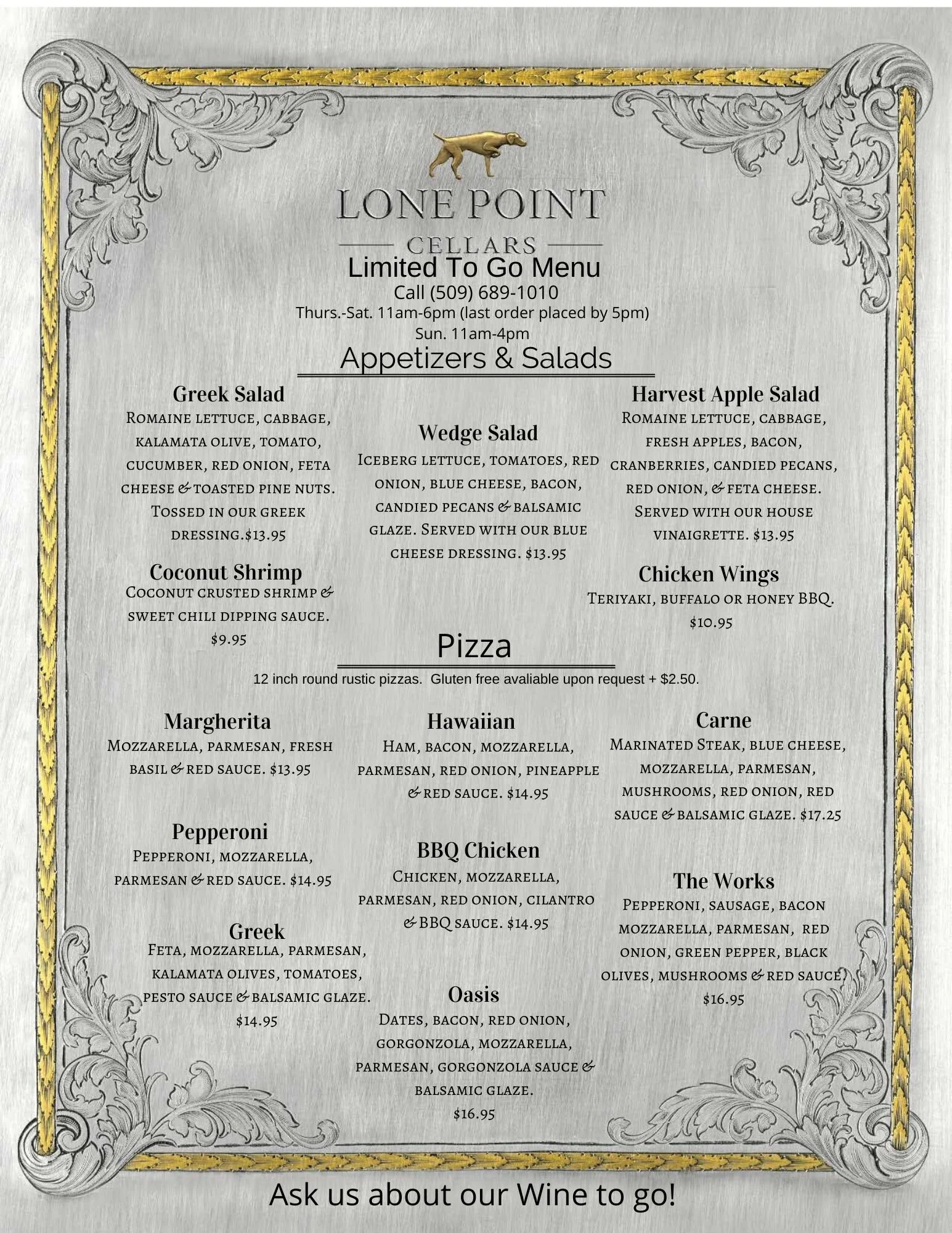 OPEN with Curb Side Pick Up