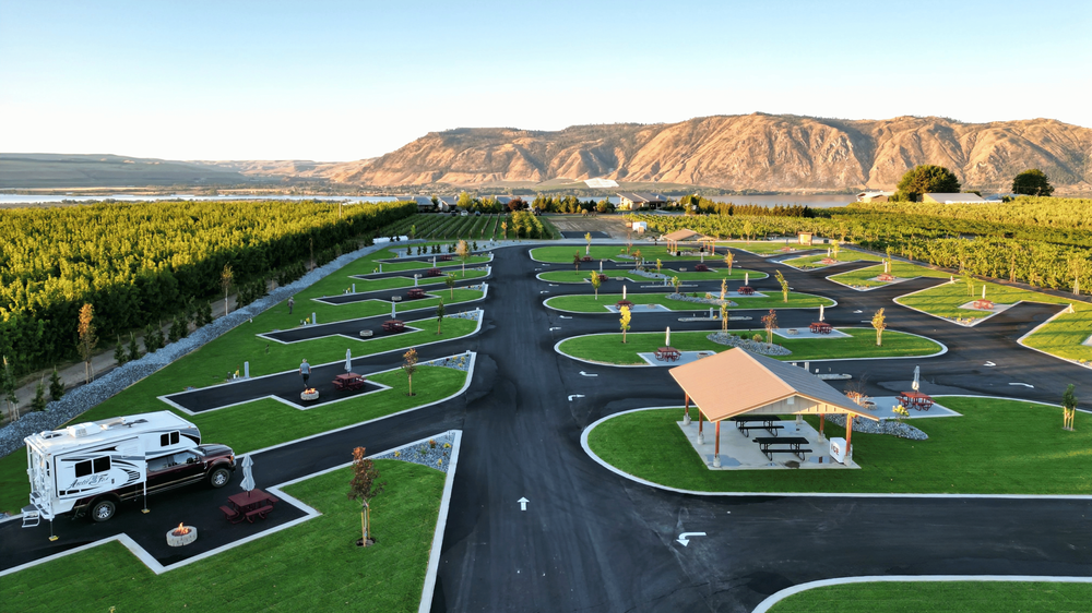Brewster, WA RV Park | Lone Point Cellars | Upscale RV Park Camping