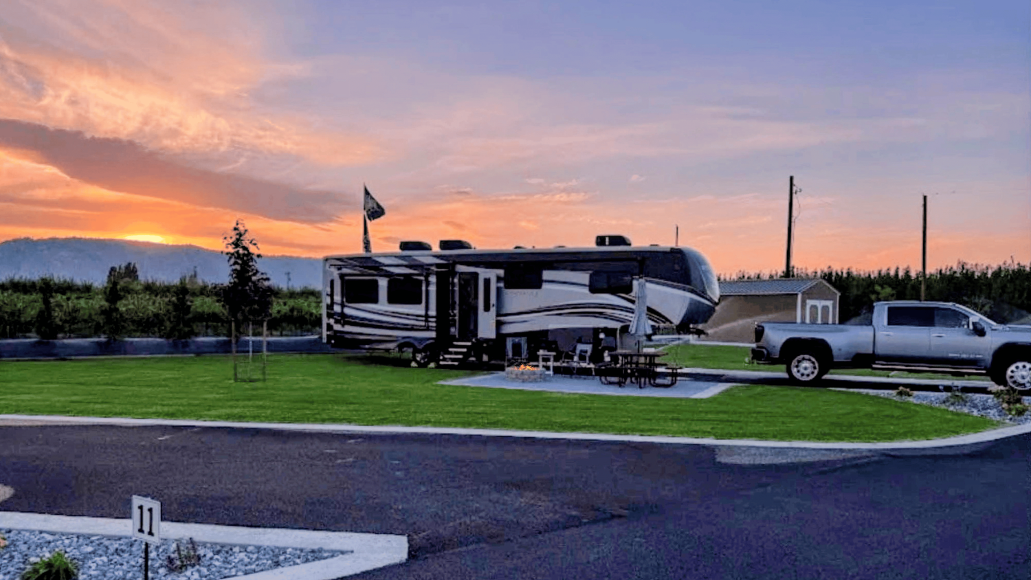 Brewster, WA RV Park | Lone Point Cellars | Upscale RV Park Camping
