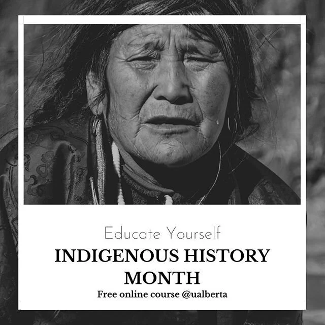 June is Indigenous History Month. The @ualberta is offering a FREE online Indigenous History course. Please join me, and let's get educated together in this 12 week program. Thank you to @cheekbonewarrior and @jaquelinejennings for sharing this oppor