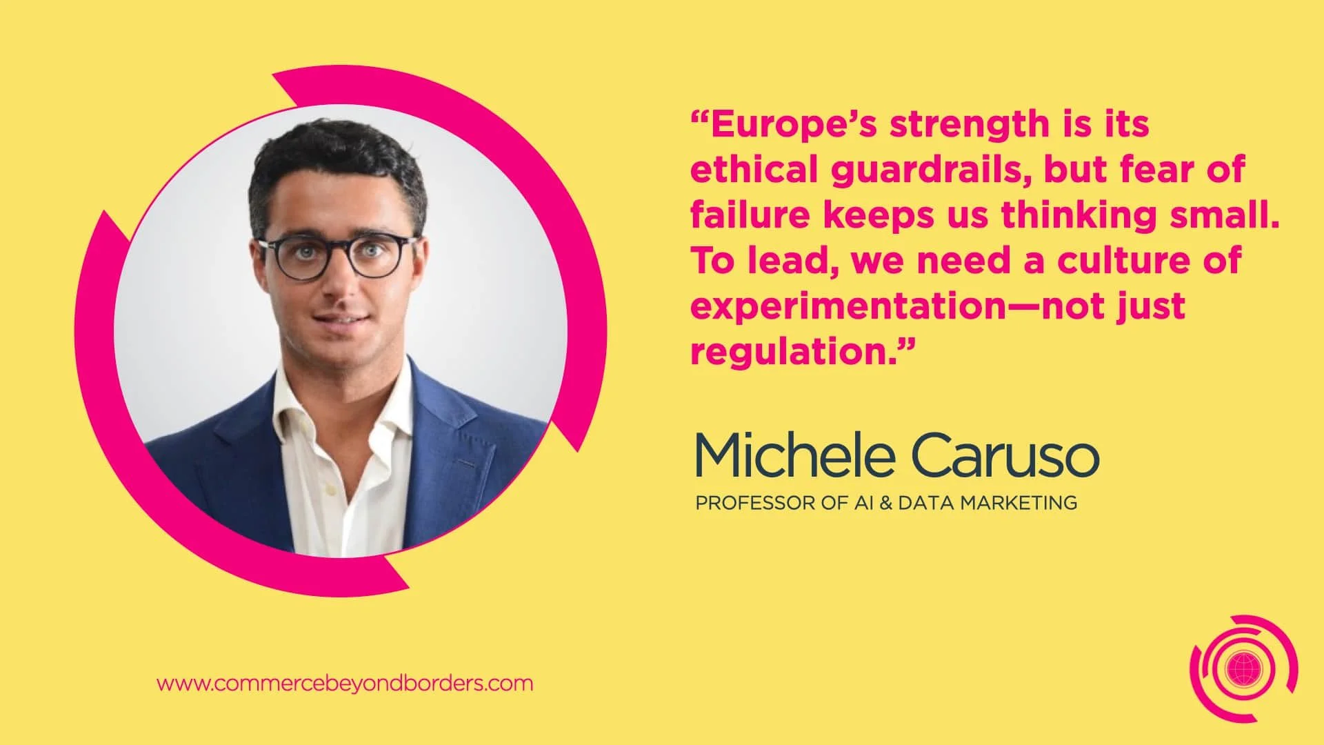 THE EUROPEAN AI LANDSCAPE: BALANCING ETHICS AND INNOVATION WITH MICHELE CARUSO