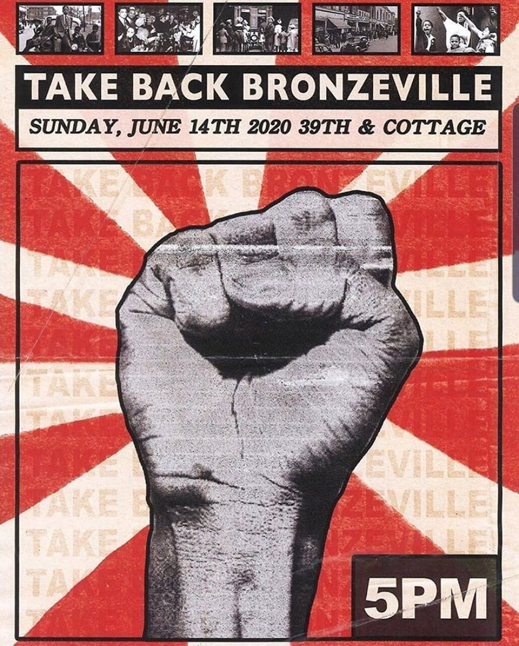 Sunday. Bronzeville. We March! #NKstaySlayed