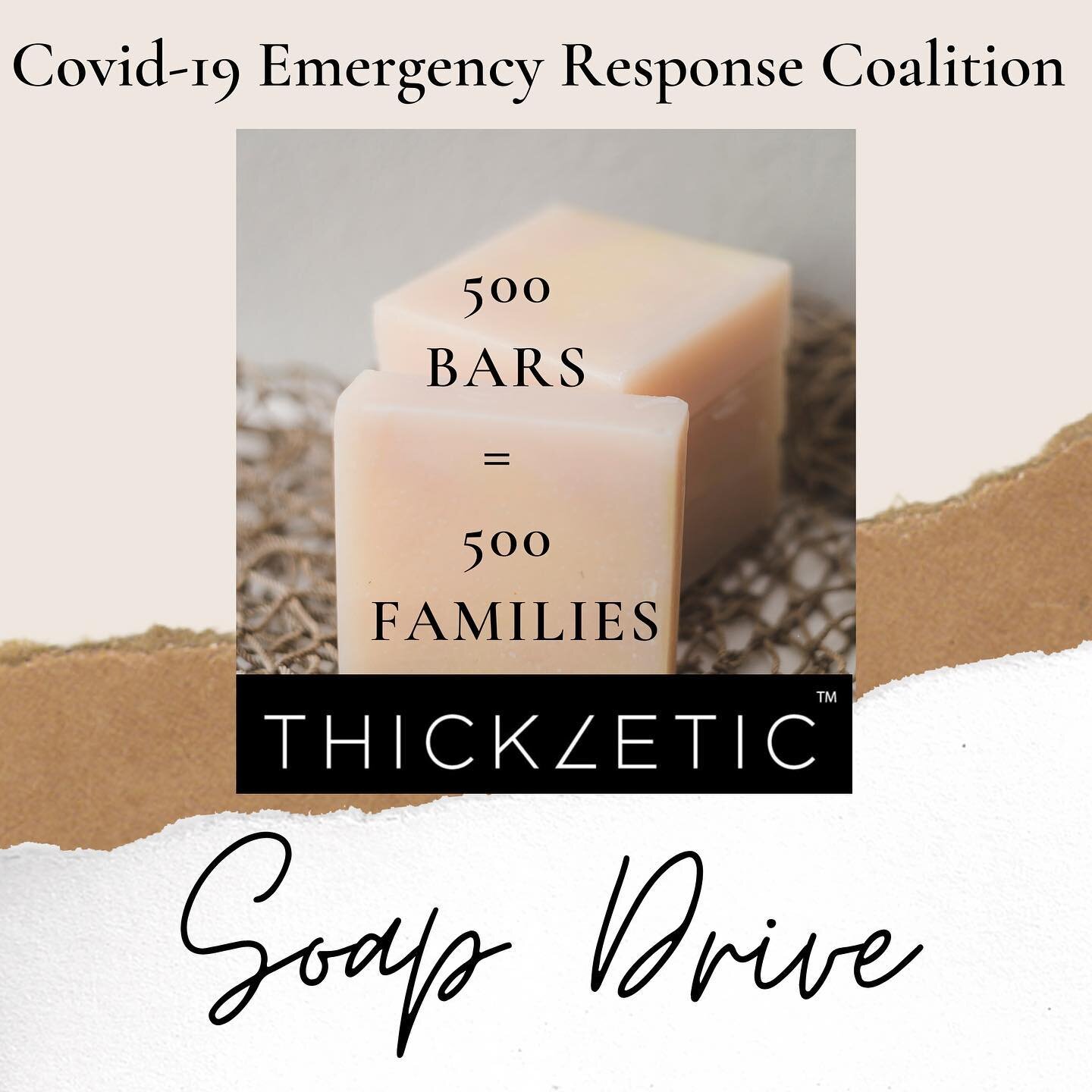 🚨THIS WEEK 500 Chicago families need YOU! 🚨Just $10 provides 20 families with soap for the week and $300 will cover ALL 500 of our brothers and sisters in need. 🚨Families are choosing between food and basic hygiene products in the face of this pan