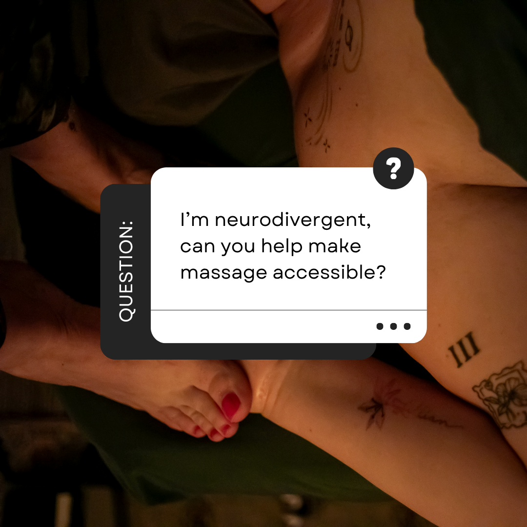 Why Barefoot Massage May Be a Game-Changer for Neurodivergent Clients