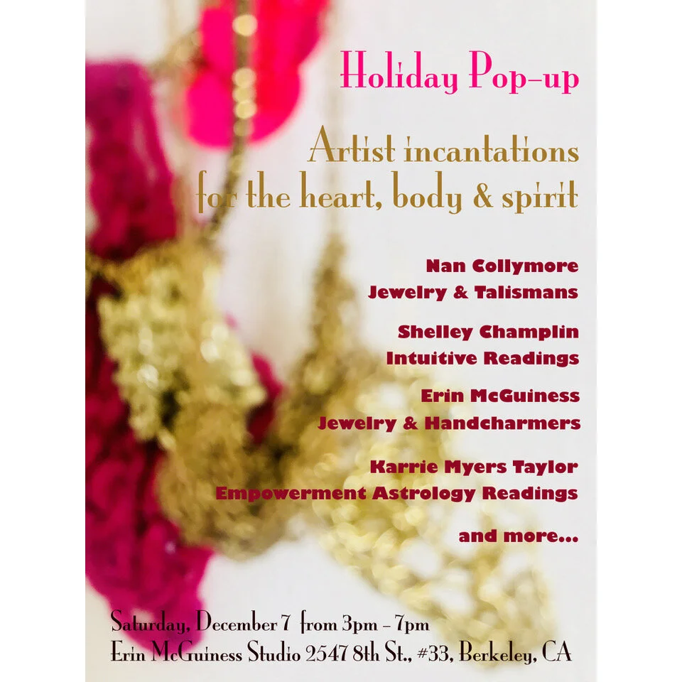 Holiday Pop-Up  -  Artist Incantations for Heart, Body and Spirit