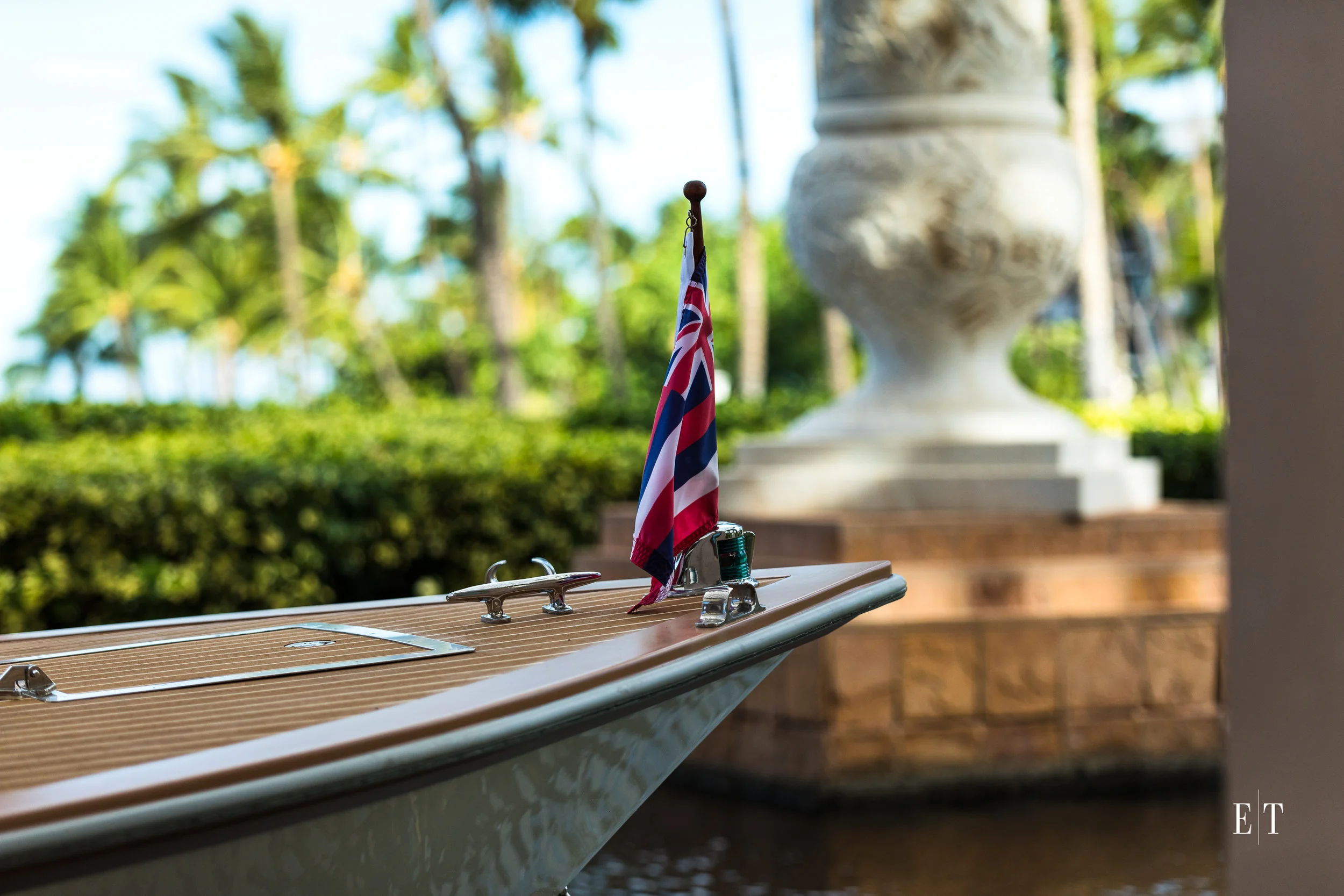 Hilton Waikoloa Village brand new electric boat