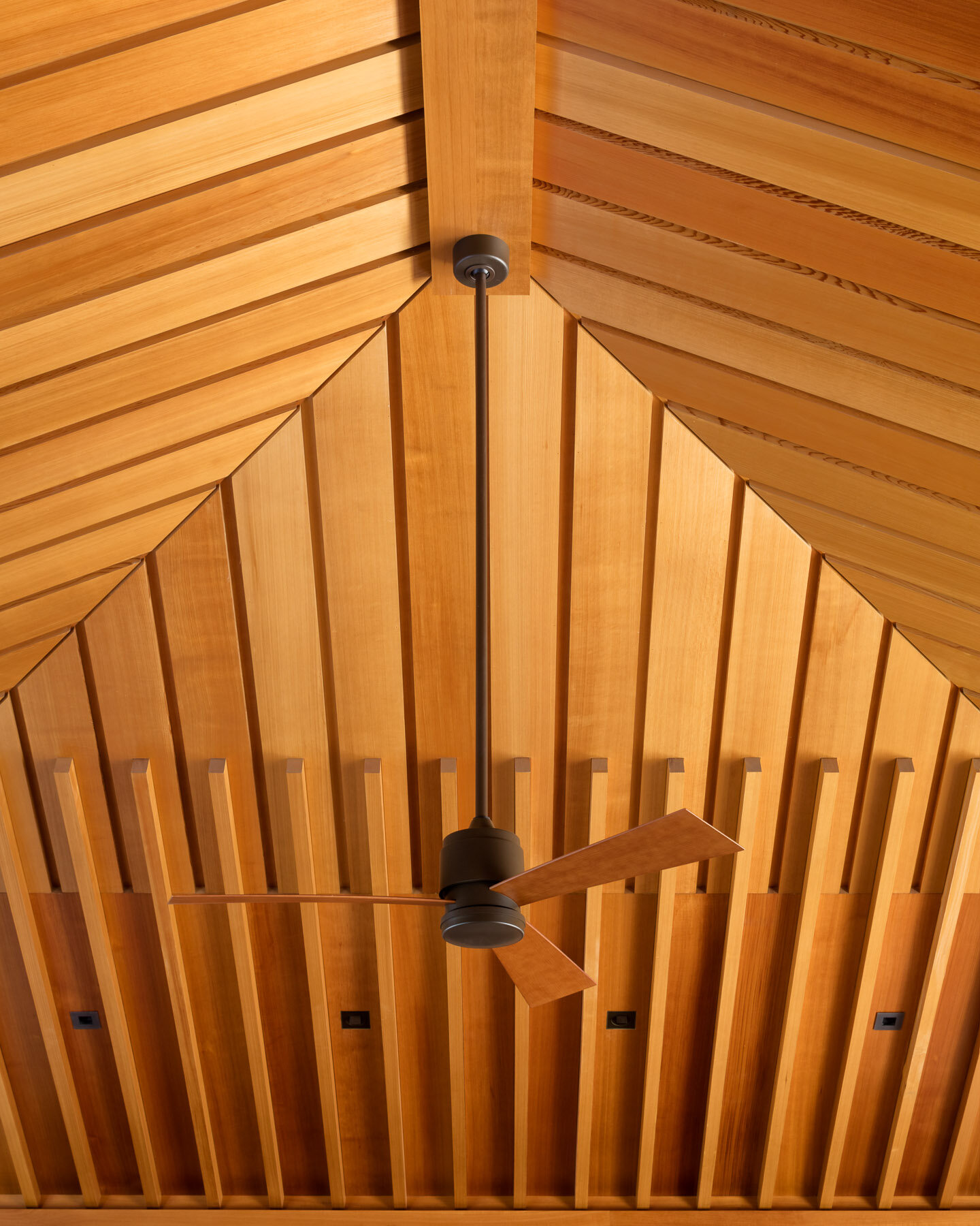  Western Red Cedar ceiling detail 