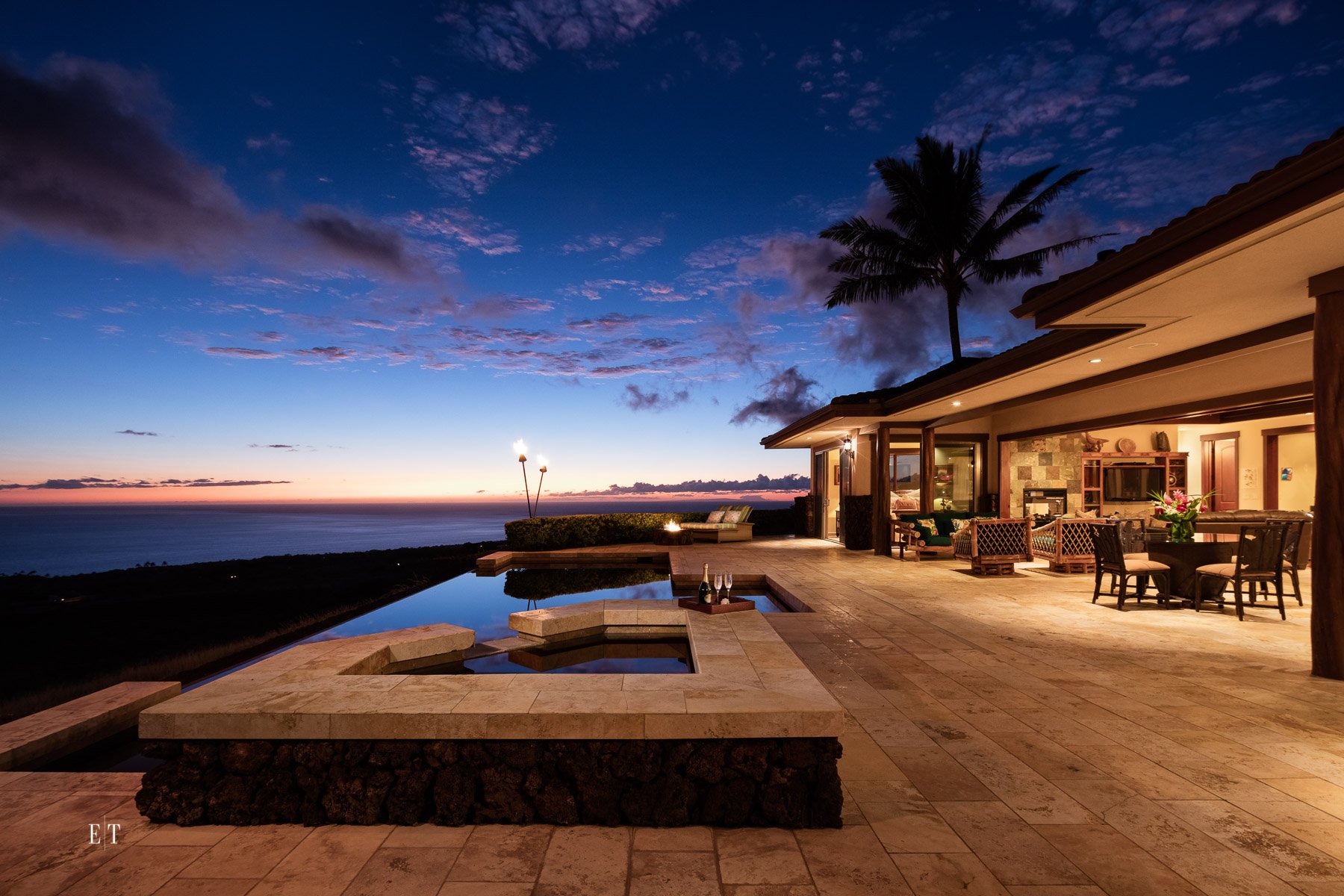  Sunset at Kohala Ranch | Big Island | Luxury Real Estate Photography 