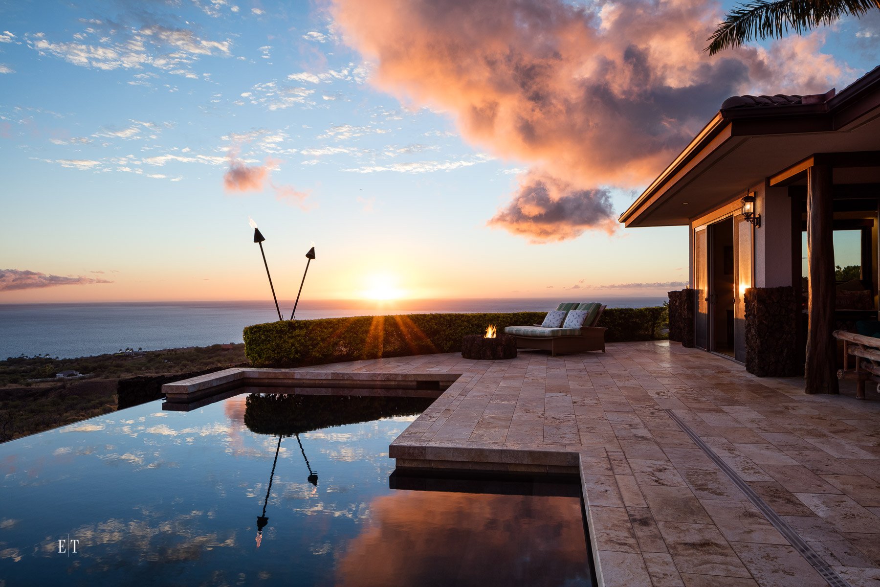  Sunset at Kohala Ranch | Big Island | Luxury Real Estate Photography 