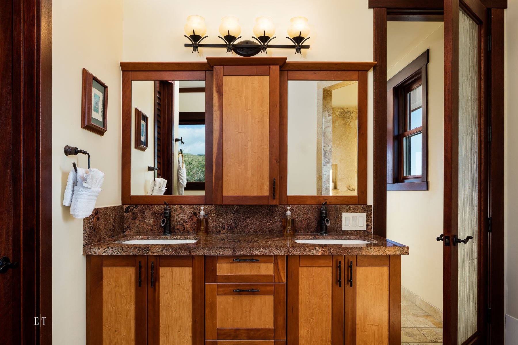  Master Vanity at Kohala Ranch | Big Island | Luxury Real Estate Photography 