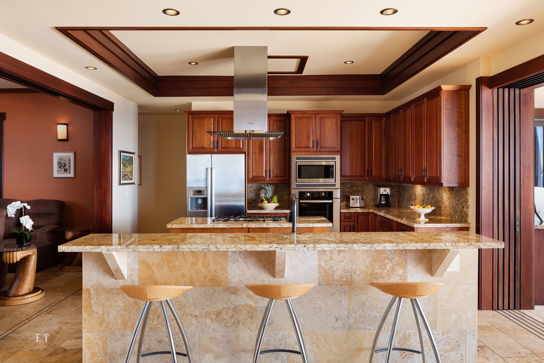  Kitchen at Kohala Ranch | Big Island | Luxury Real Estate Photography 