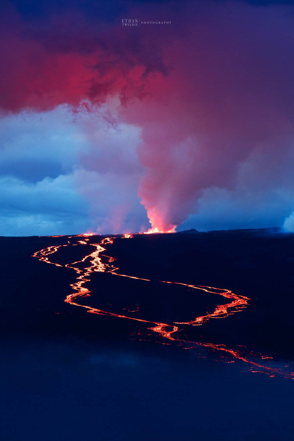  Mauna Loa Eruption 2022 | Ethan Tweedie Photography 