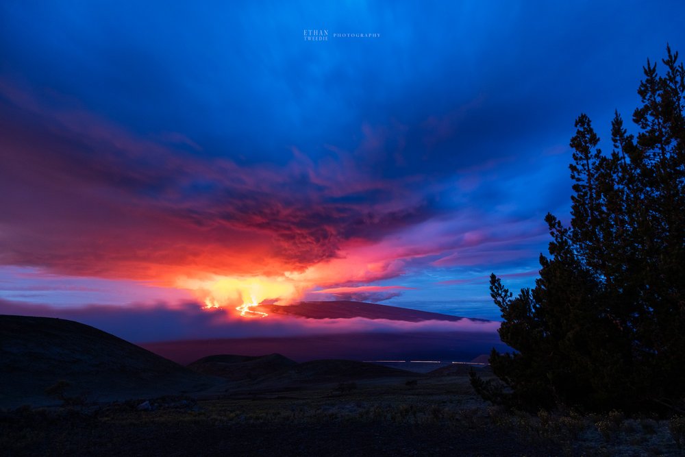  Mauna Loa Eruption 2022 | Ethan Tweedie Photography 