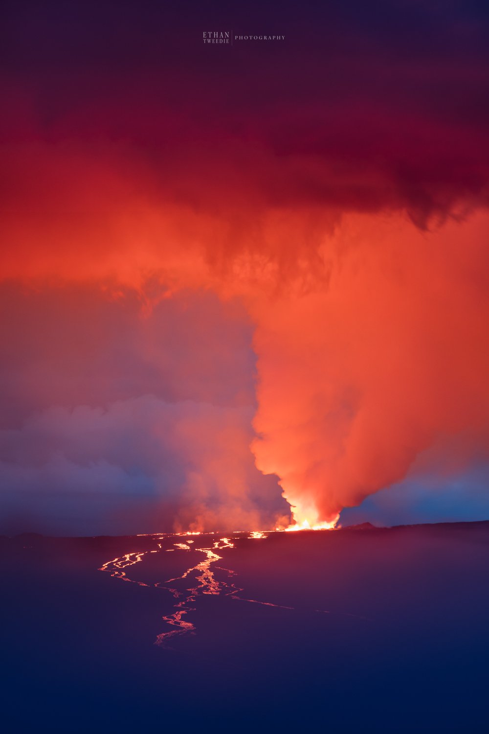  Mauna Loa Eruption 2022 | Ethan Tweedie Photography 