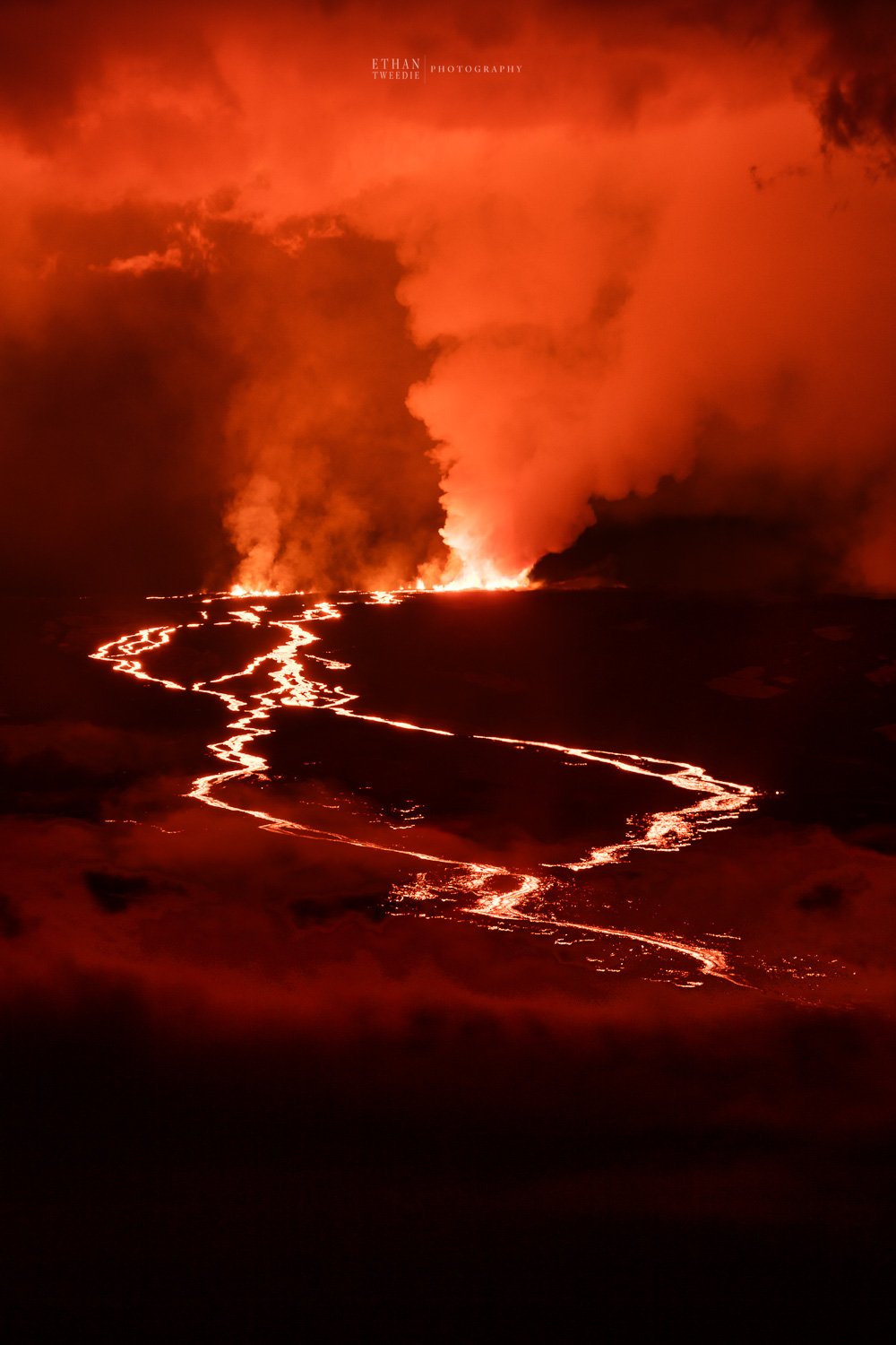  Mauna Loa Eruption 2022 | Ethan Tweedie Photography 