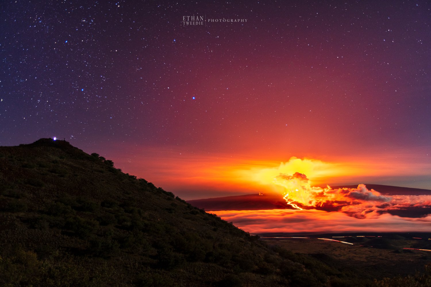  Mauna Loa Moonlit Landscape 