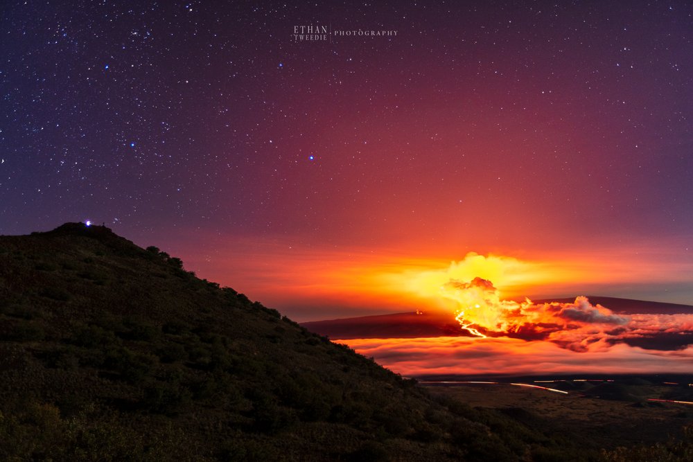  Mauna Loa Moonlit Landscape 