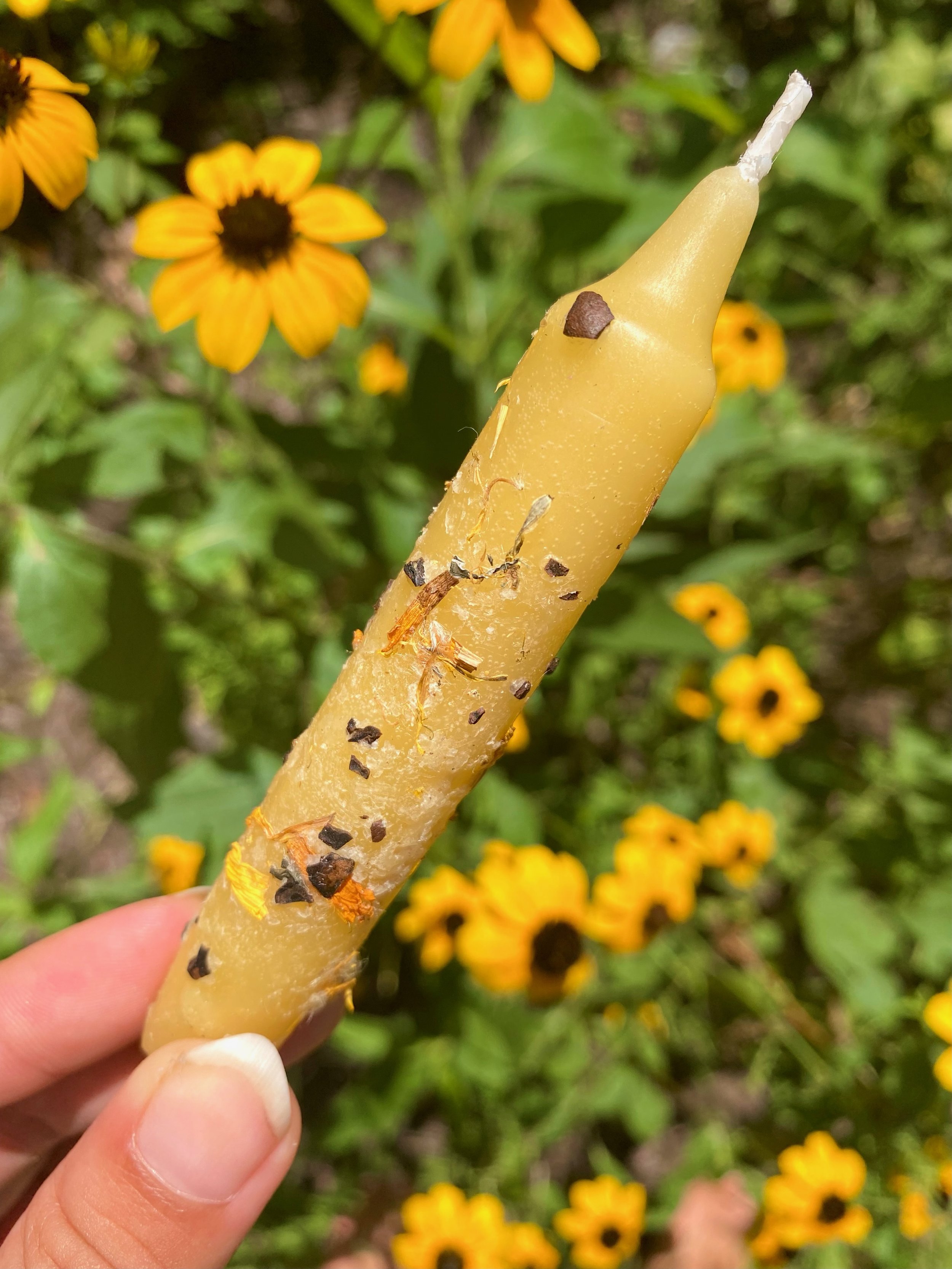 Solar Power Spell Candle