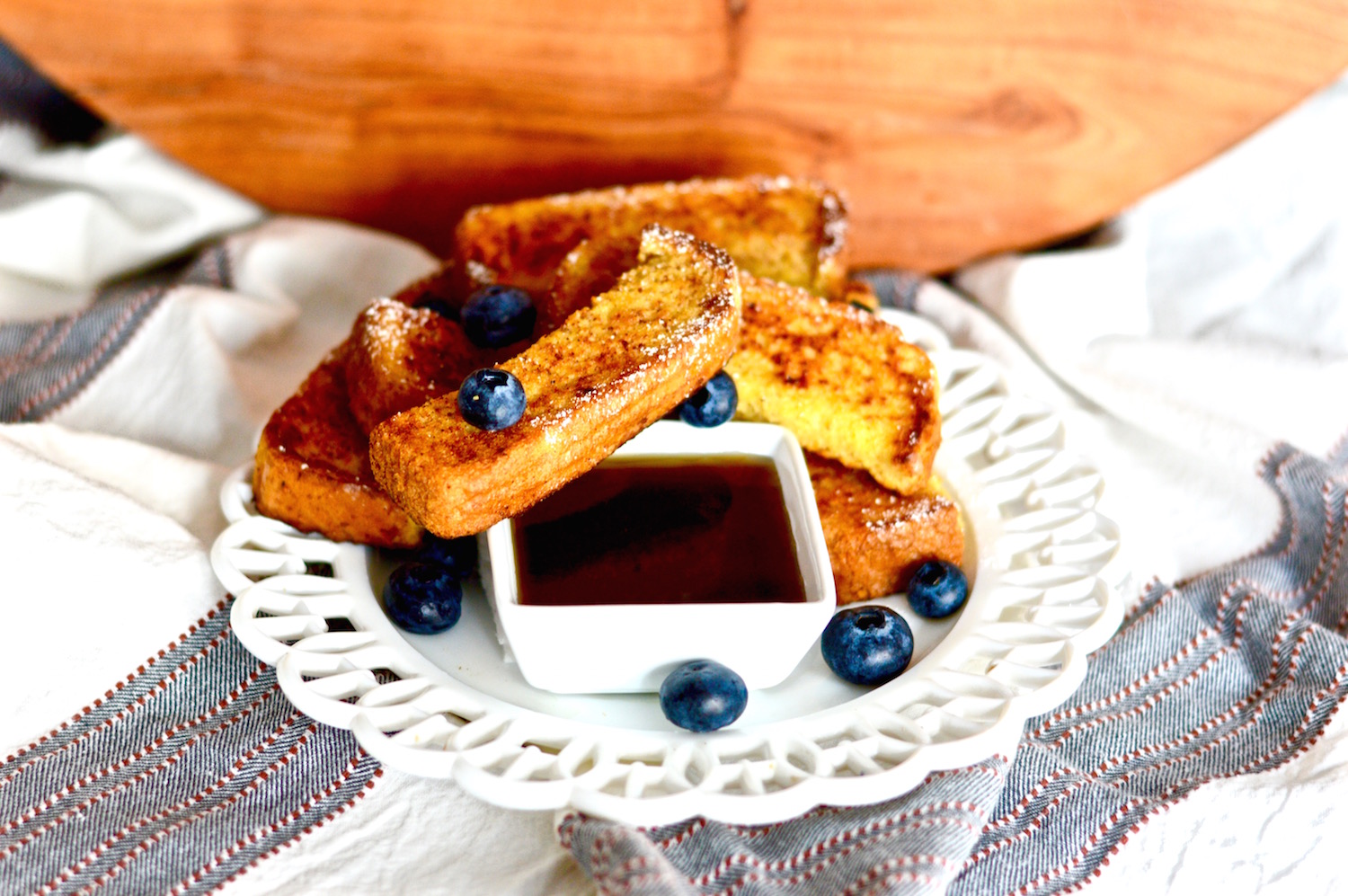 French toast sticks, easy breakfast, freezer prep, breakfast on the go