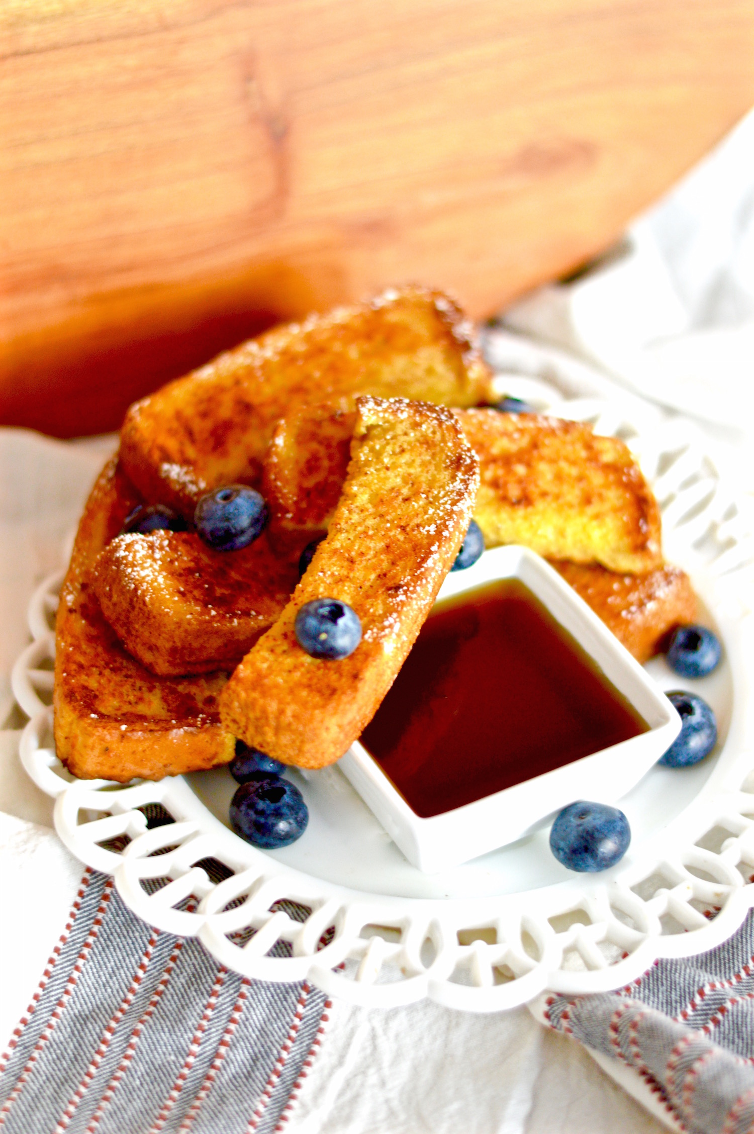 French toast sticks, easy breakfast, freezer prep, breakfast on the go