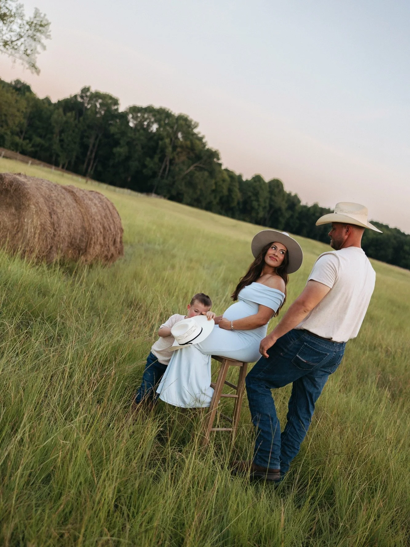 Another little cowboy will be running through these fields soon ✰☾