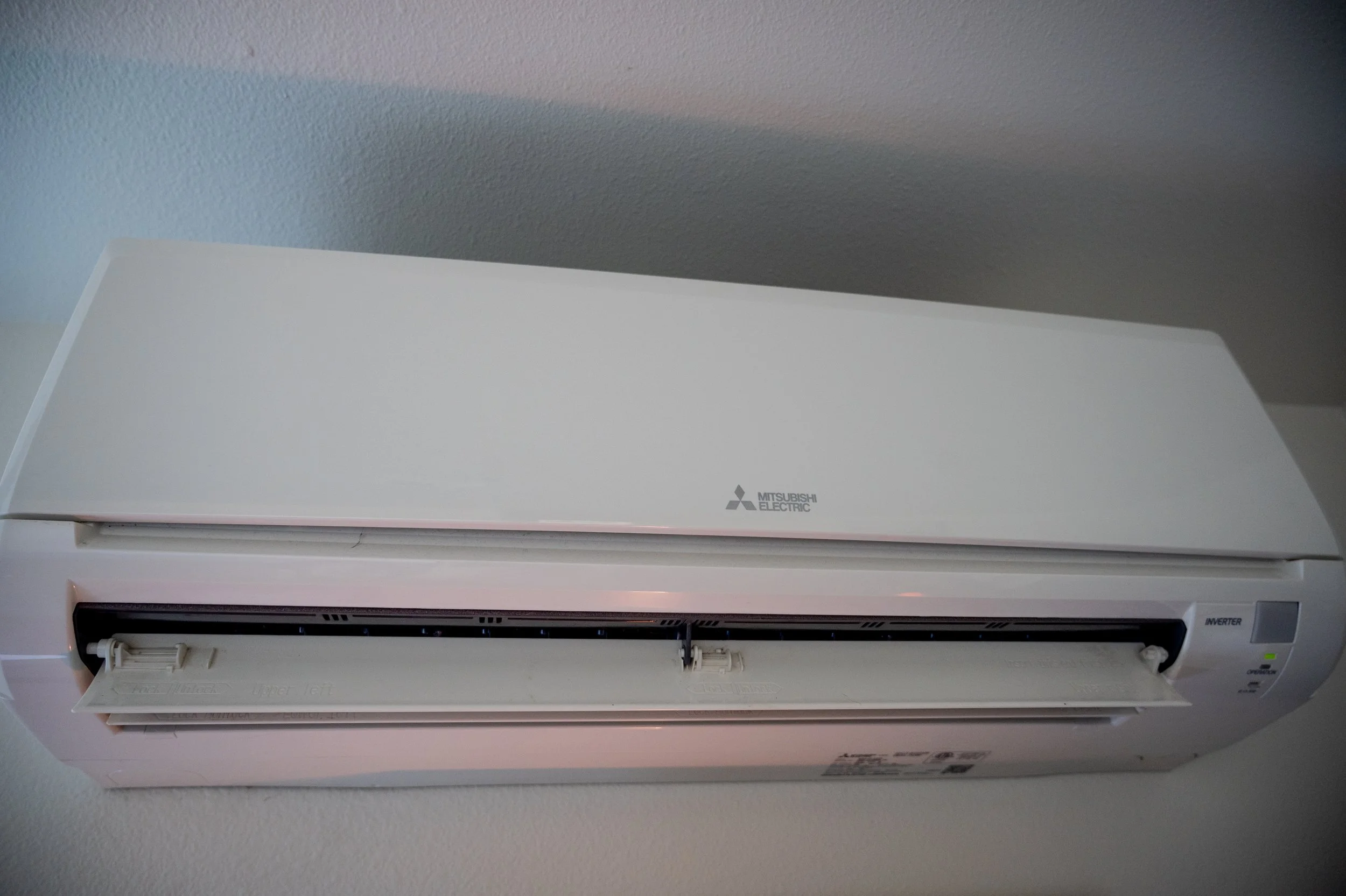 New efficient mini split units for heating and air conditioning. Ductless and affordable.