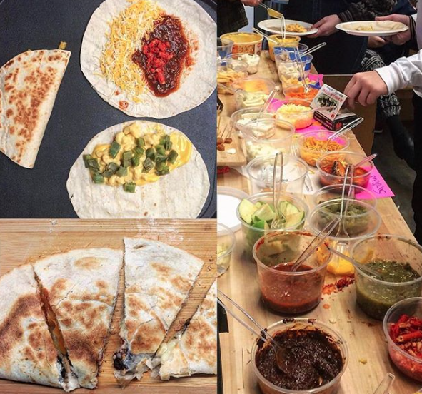 Experimental quesadilla bar. I’m in! — LA Food Fest | LA's original tasting event | June 29, 2019 at Santa Anita Park, Arcadia, CA