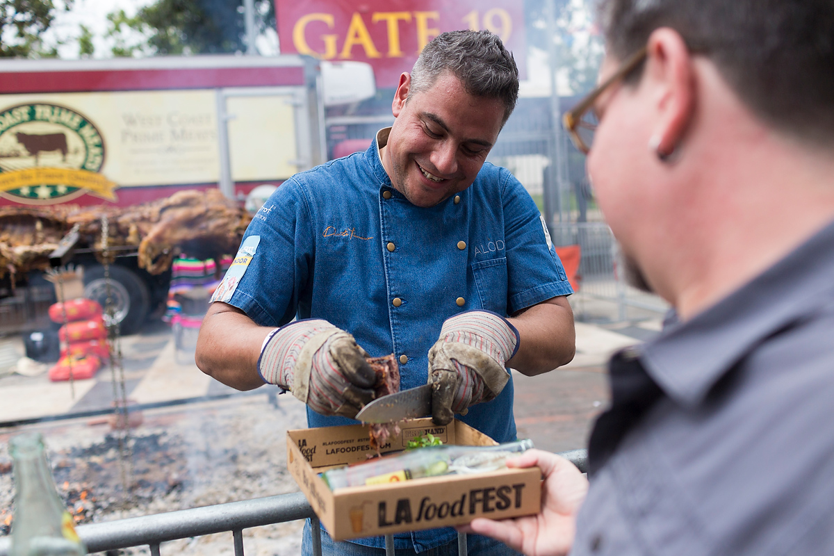 Featured Chef — LA Food Fest | LA's original tasting event | June 29, 2019 at Santa Anita Park, Arcadia, CA