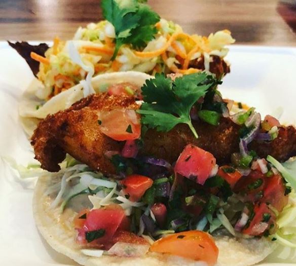   FISHIN’ FOR BREWS    @fishinforbrews   Mango Habanero Fish Taco 