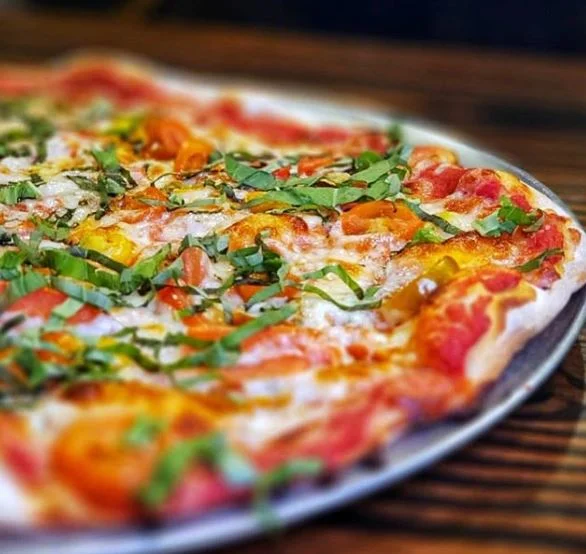   PIZZA OF VENICE    @pizzaofvenice   WIld Boar Meatball Pizza / Cheese Pizza 