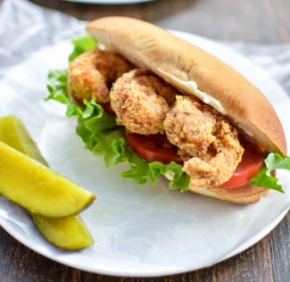  DOWN SOUTH TREATS  The Battle Ship Po Boy 