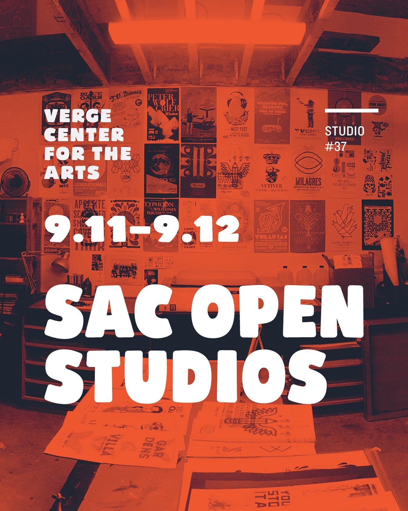 My studio will be opened up to visitors the weekend of September 11th &amp; 12th for #sacopenstudios at @vergeart.

Lots of smalls for sale and new WIP projects to check out. Hope to see all of your beautiful masked faces there!

#supportlocalartists