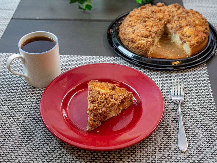 Apple Caramel Crumb Cake