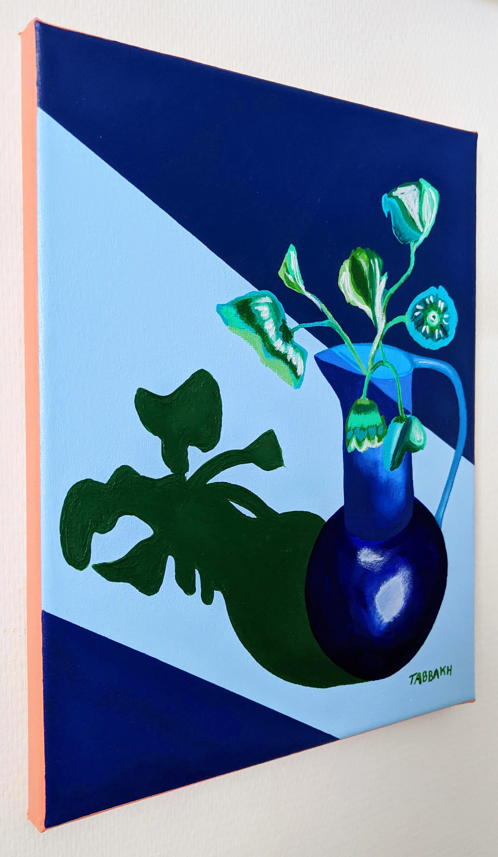 That Midnight Hour - Edges - 2020 - 24 x 30 cm - Ink and acrylic on canvas.jpg