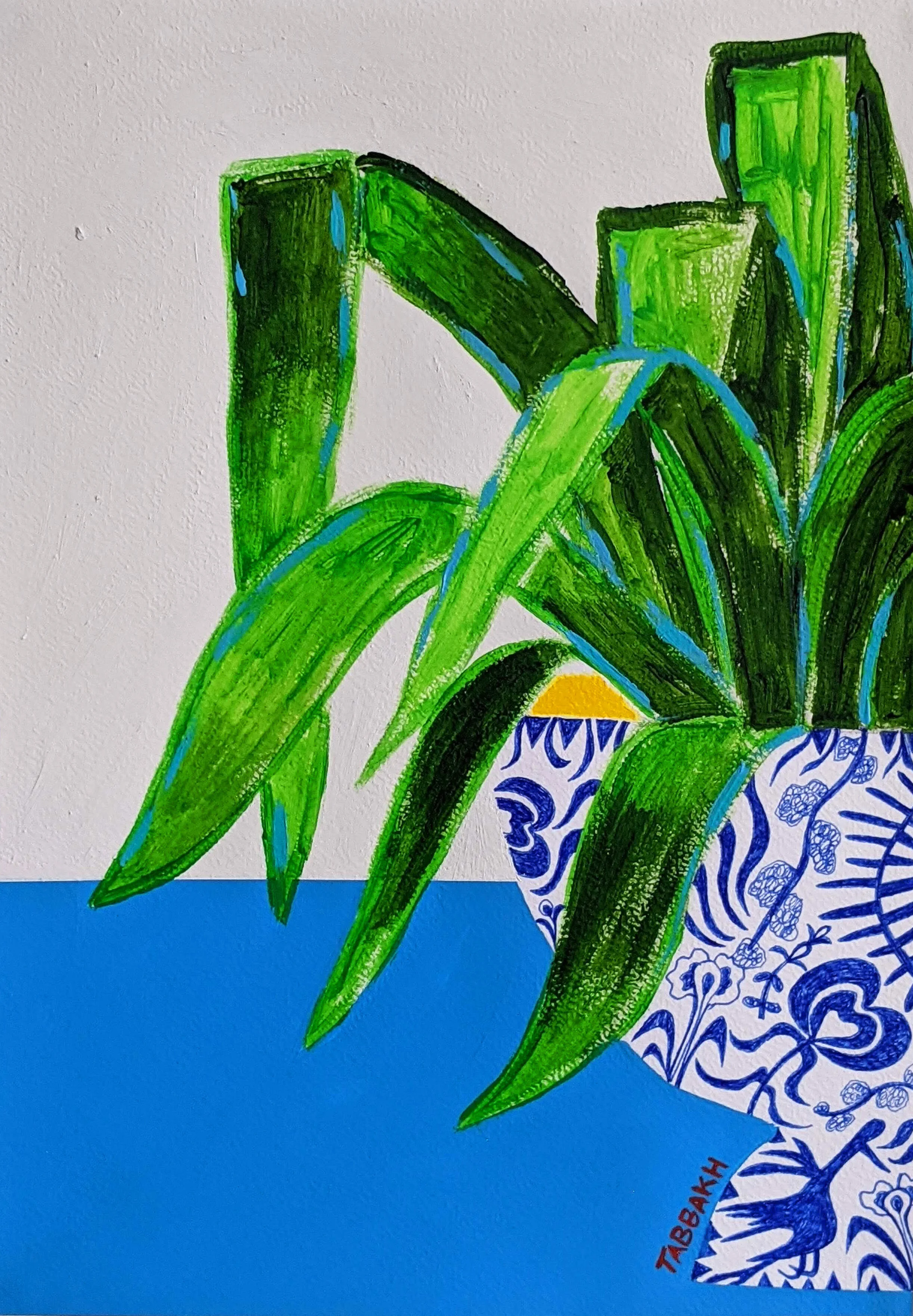 The Other Half - 2021 - Ink,acrylic and oil pastels on watercolour paper - 21x29,7 cm.jpg