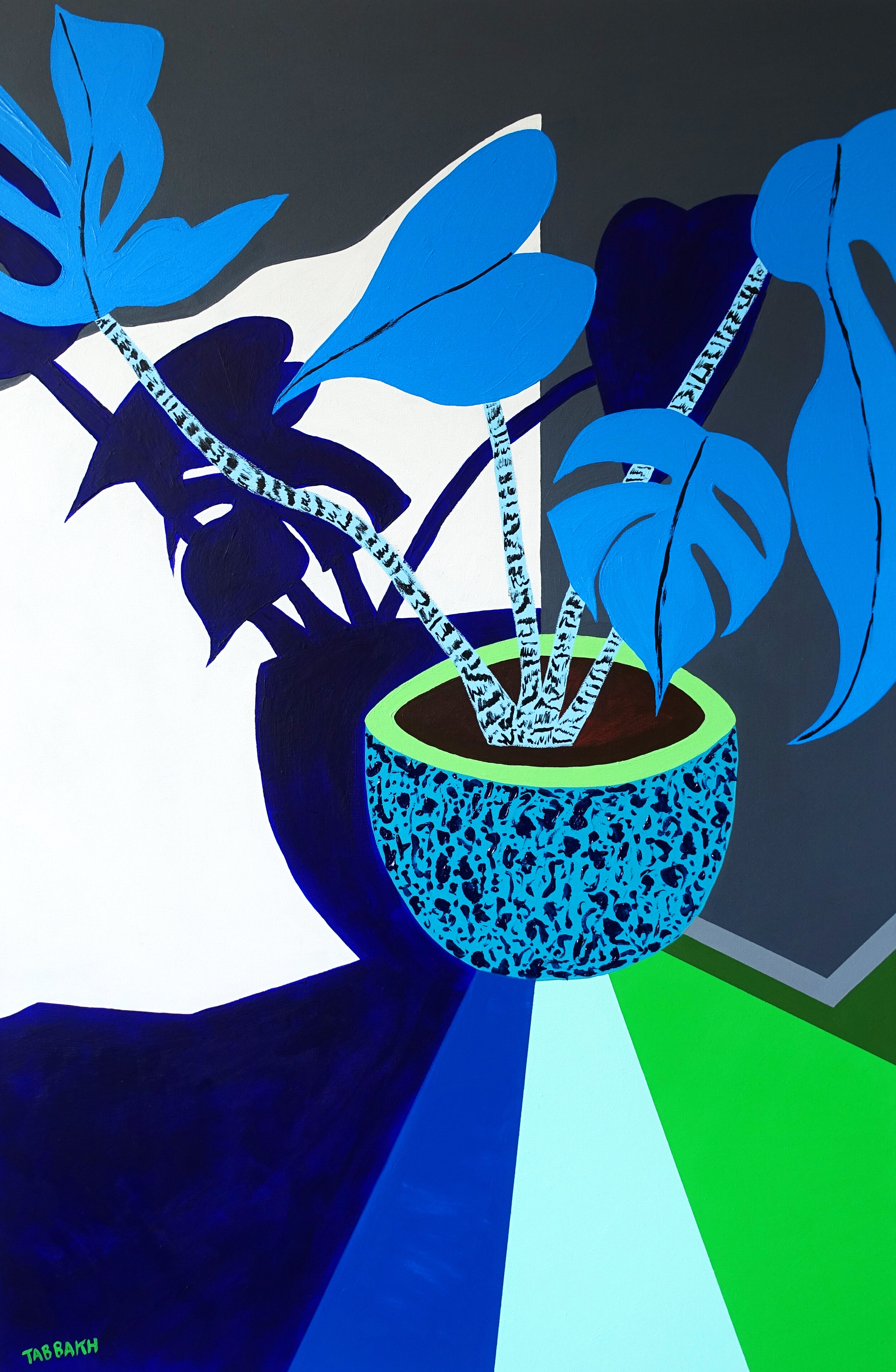 Dancing with Myself - 2021 - Acrylic on canvas - 60x90cm.jpg