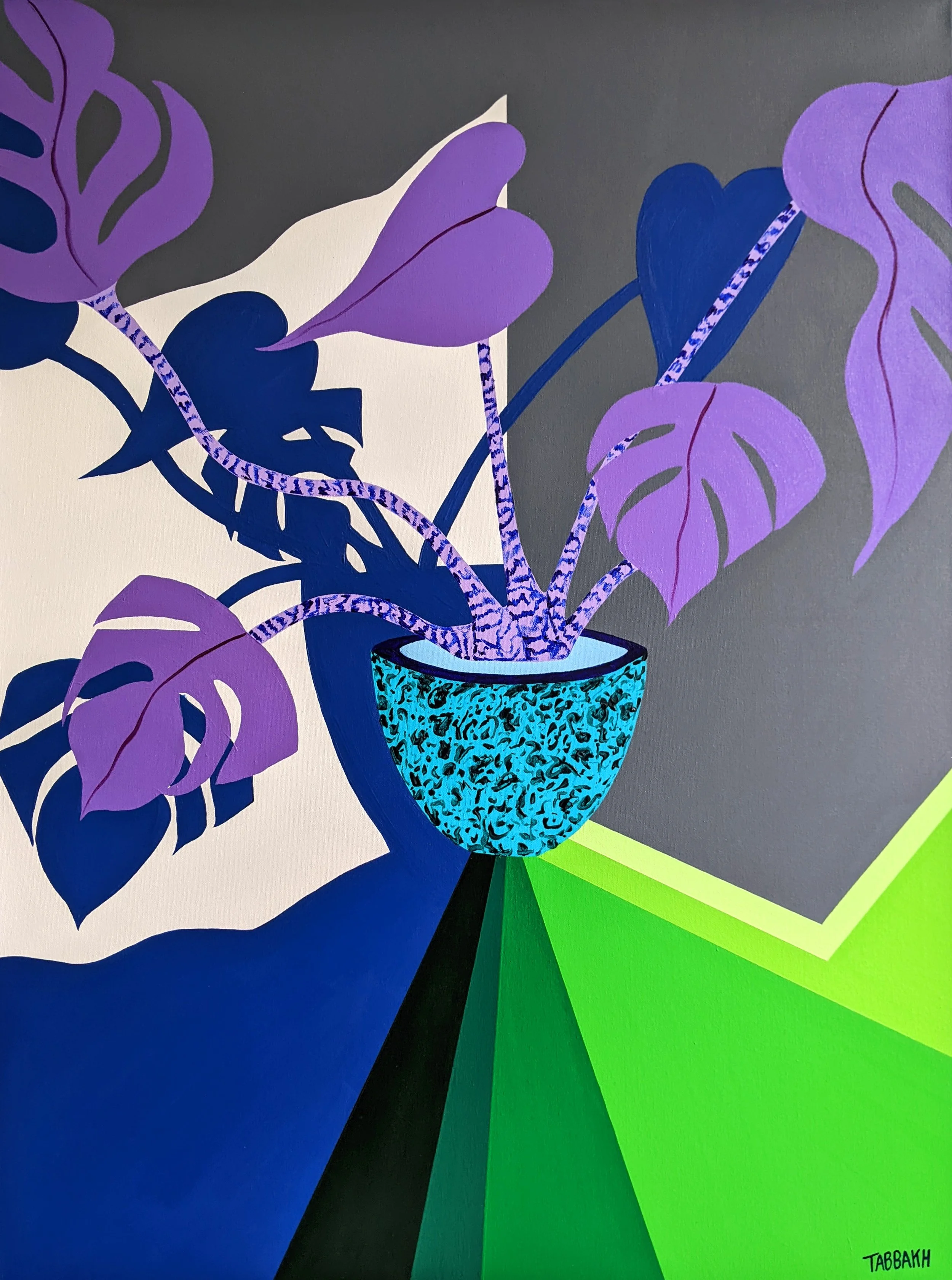 Jamais sans Toi - 2022 - Ink and acrylic on canvas - 76 x 102 cm.jpg