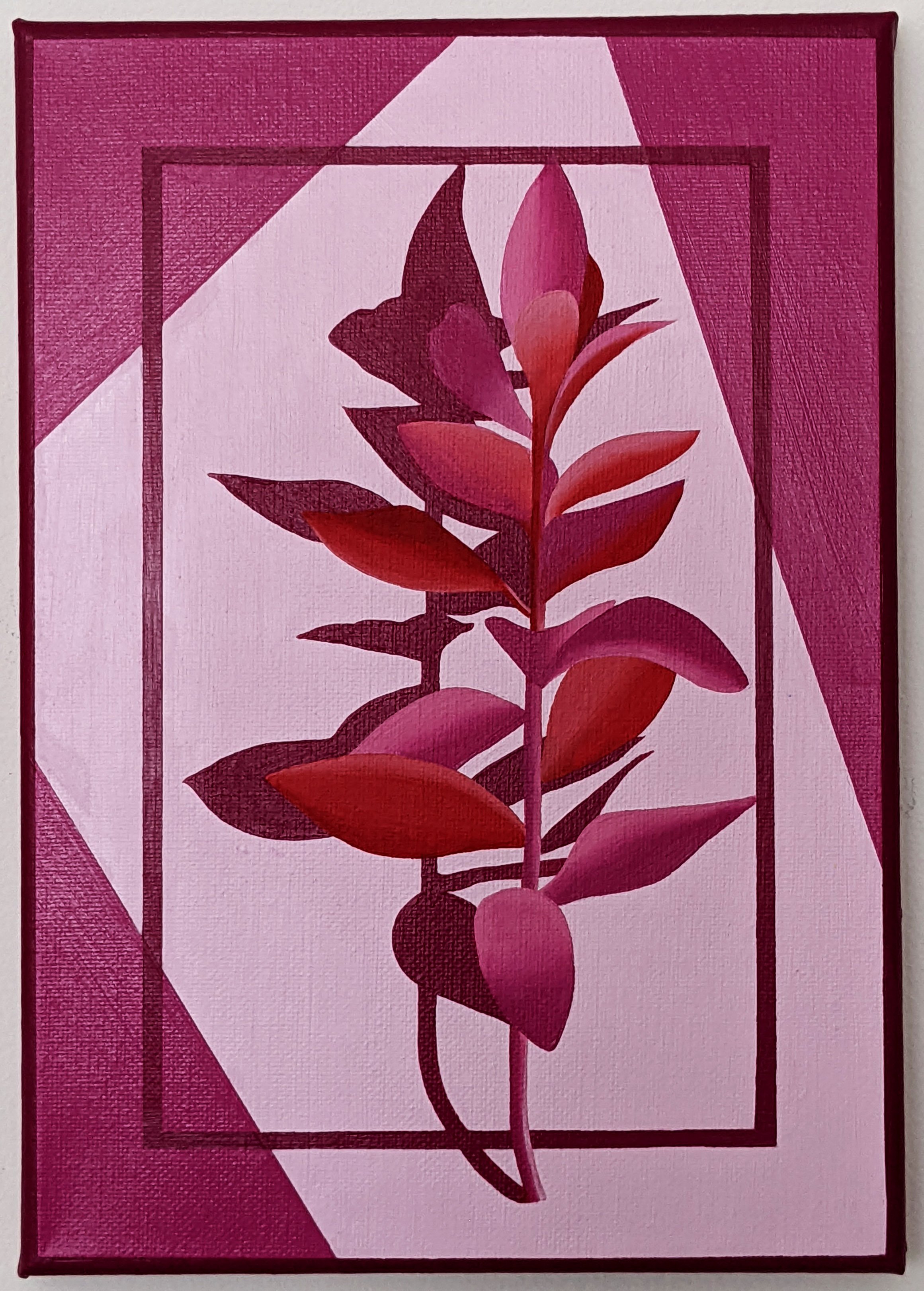 La Vie d'une Feuille en Rose (SOLD)