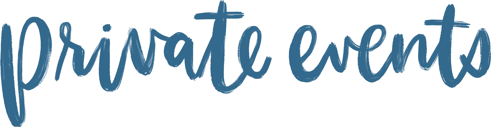 Private Events Hoopla Letters