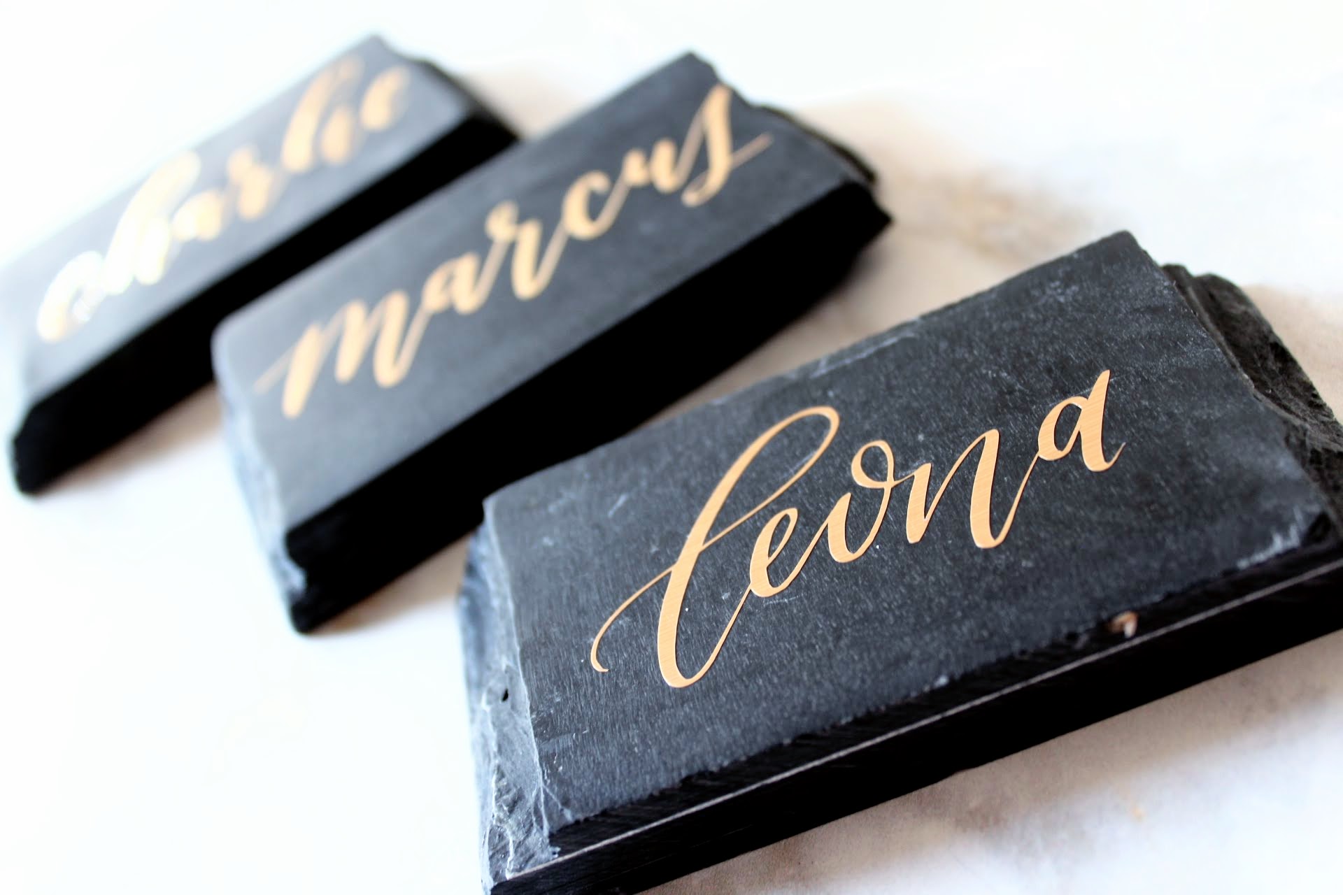 Name Cards | Modern Calligraphy by Hoopla! Letters