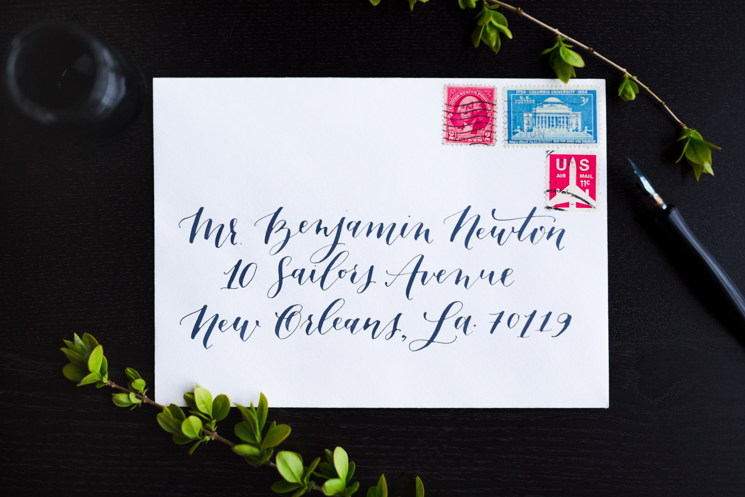 Invitations &amp; Envelopes | Modern Calligraphy by Hoopla! Letters