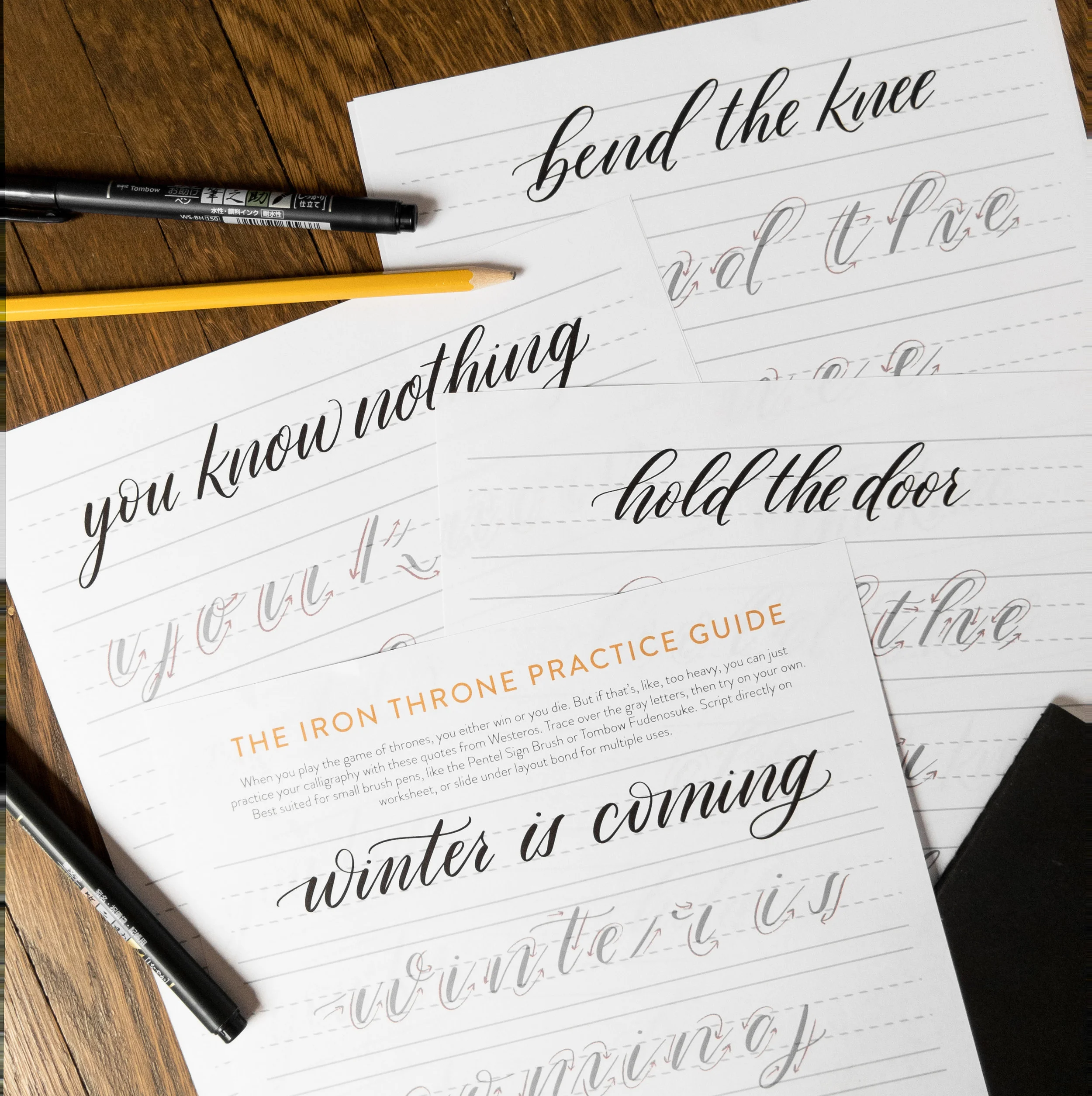 FREEBIE: Game of Thrones Practice Phrases